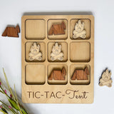 Wooden Tic-Tac-Toe