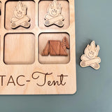 Wooden Tic-Tac-Toe
