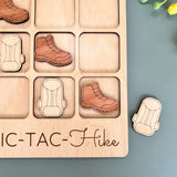 Wooden Tic-Tac-Toe