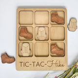 Wooden Tic-Tac-Toe
