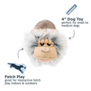 Yeti  Hat 2-in-1 Fetch Ball Dog Toy