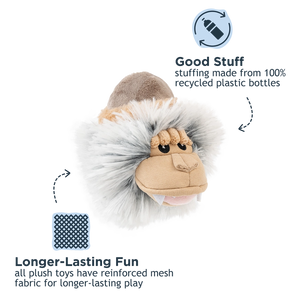 Yeti  Hat 2-in-1 Fetch Ball Dog Toy