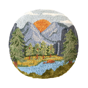 Sunset River Hook Pillow