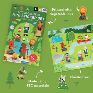 Little Campers Mini Sticker Set