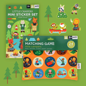 Little Campers Mini Sticker Set