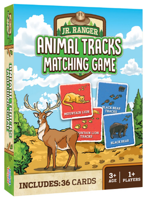 Jr. Ranger Animal Track Matching Game