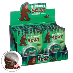 Bigfoot Scat Poo Colored Slime