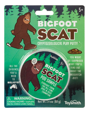 Bigfoot Scat Poo Colored Slime