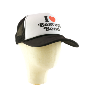 I Love Beavers Bend Mesh Foam Trucker Hat