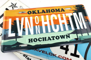 Hochatime Metal License Plate