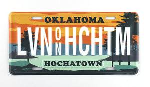 Hochatime Metal License Plate