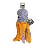Plush Octopus with Squeaker Dog Toy