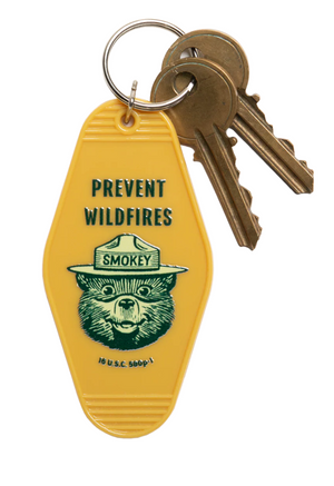 Prevent Wildfires Keychain