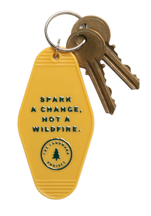 Prevent Wildfires Keychain