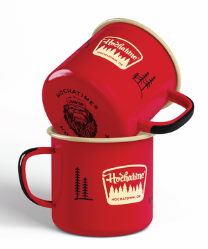Hochatime 16oz Enamel Campfire Mug