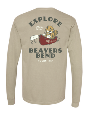 Brooks the Beaver Long Sleeve Tee