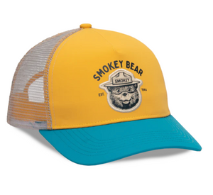 Smokey Bear Junior Varsity 5-Panel Youth Trucker Hat