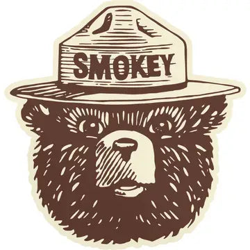 Smokey Logo Sticker