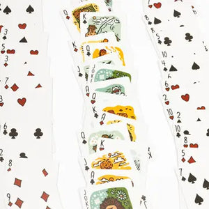 Seasons of Squatch Playing Cards