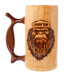 LOH Bigfoot Wooden Stein