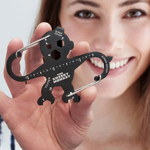 Cheeky Monkey- Key chain Carabiner Multi-Toll