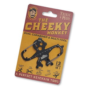 Cheeky Monkey- Key chain Carabiner Multi-Toll
