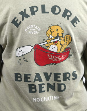 Brooks the Beaver Long Sleeve Tee