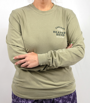 Brooks the Beaver Long Sleeve Tee