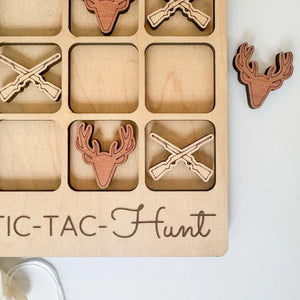 Wooden Tic-Tac-Toe