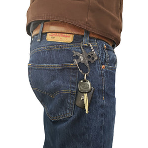 Cheeky Monkey- Key chain Carabiner Multi-Toll