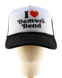 I Love Beavers Bend Mesh Foam Trucker Hat