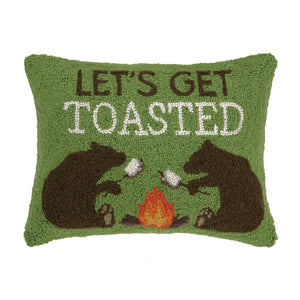Let's Get Toasted Hook Pillow