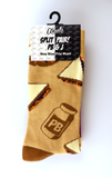 Peanut Butter & Jelly Sock