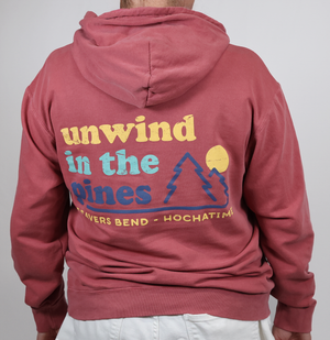 Unwind In the Pines Lightweight Hoodie