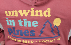 Unwind In the Pines Lightweight Hoodie