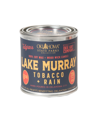 Lake Murray - 8 oz Soy Wax Candle: Oklahoma State Parks Collection