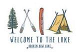 Welcome To The Lake Tote Bag