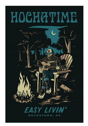 Hochatime Campfire Bigfoot Shot Glass
